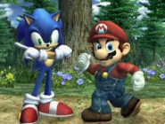 Sonic Lost In Mario World