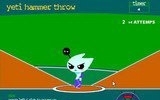 Yeti hammer throw