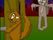 Zombie Squirrel Attack