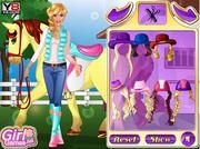 Barbie goes Horse Riding