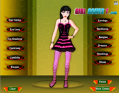 Emo Fashions Dress Up