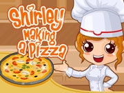 Shirley Making A Pizza