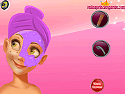 Princess Rapunzel Facial Makeover