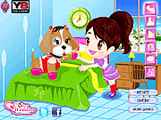 Color Girl and Cute Pet