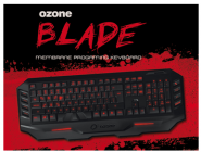 Игровая клавиатура Ozone Blade поступит в продажу в марте