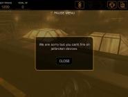 Deus Ex: The Fall защитили от сторонников джейлбрейка